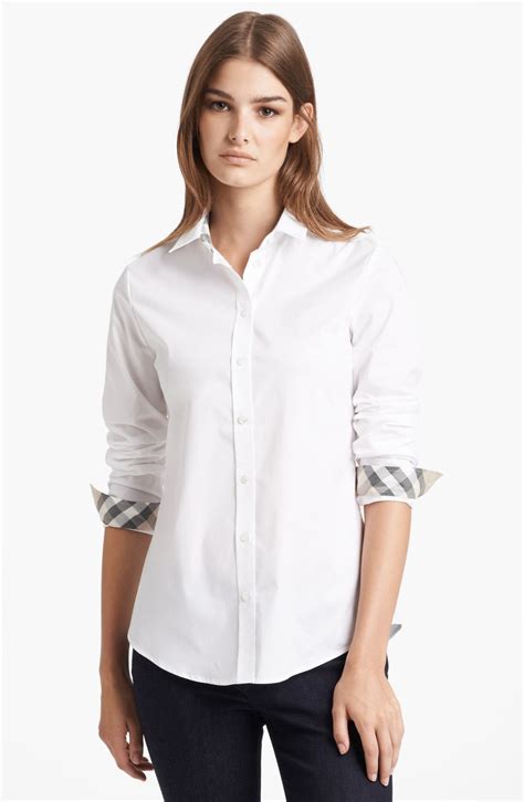 burberry womens shirts on sale|burberry women's shirt nordstrom.